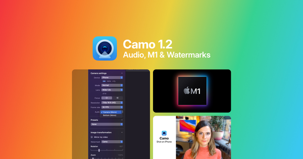 Introducing Camo 1.2: Breaking the sound barrier