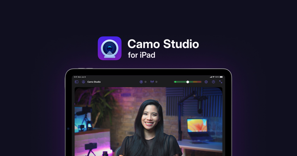 Launching Camo Studio for iPad