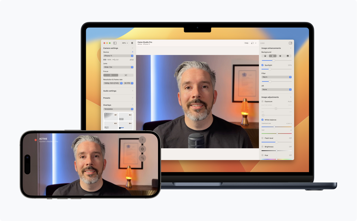 Camo and Camo Studio on Apple devices