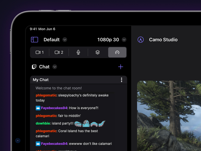 Stream-Panels befinden sich jetzt in der linken Seitenleiste.
