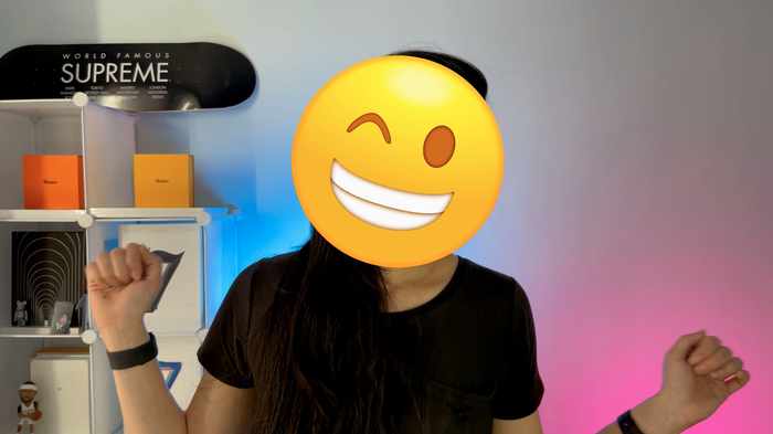 Camo Emoji Face AR レンズ