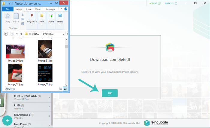 Success recovering iCloud Photo Library images