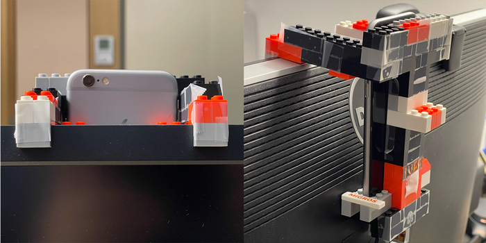 Esta hazaña de ingeniería la compartió en Twitter @boris_pavlocic. Materiales: Lego y cinta adhesiva.